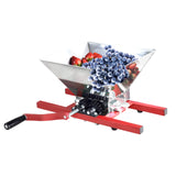 Fruit Apple Wine Classic Crusher -7 L/1.8Gal Manual Grinder, Red - EJWOX Products Inc