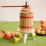 EJWOX Classic Fruit Wine Wooden Press -1.6/3.2/4.75  Gallon -Apple Cider Press - EJWOX Products Inc