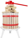 EJWOX Classic Fruit Wine Wooden Press -1.6/3.2/4.75  Gallon -Apple Cider Press - EJWOX Products Inc
