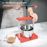 EJWOX Tabletop Wine/Fruit/Cheese /Tincture Press-Stainless Steel - EJWOX Products Inc