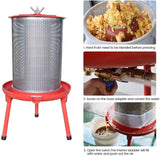 EJWOX Hydropress Hydraulic Wine/Cider/Fruit Press-5.3/10.7 Gallon Heavy Duty - EJWOX Products Inc