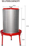 Hydropress Cider Wine Fruit Press (23.8 Gallon) - EJWOX Products Inc