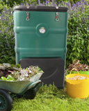 Insulated Compost Bin with Ventilation System, Collect The Leachate, 30 Gal - EJWOX Products Inc